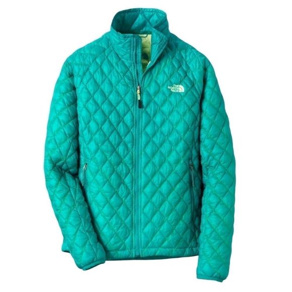 THE NORTH FACE ThermoBall Full-Zip Teal Jacket XS - Picture 1 of 9